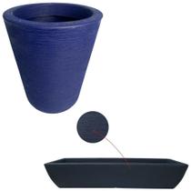 Vaso De Polietileno + Jardineira Viena 100x23 Para Plantas