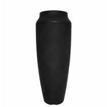 Vaso de Polietileno Thai 75cm Preto Fosco