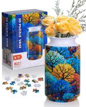 Vaso de quebra-cabeça 3D KOSTBAR Eternal Bough 162 peças para adultos