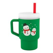 Vaso de Silicona para Bebés Infantino Mi Primer Vaso 270 ml Muñeco de Nieve