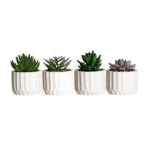 Vaso de Suculenta Artificial Decorativo Cimento 7,5X11,3CM 2268 PARAMOUNT