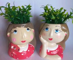 Vaso de suculenta decorativo