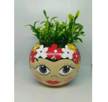 Vaso de suculenta decorativo