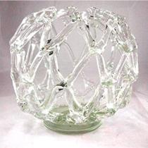 Vaso de tigela de vidro Manhattan Chic Artisan Net Design Vaso de tigela de vidro Manhattan Chic Artisan Net Design