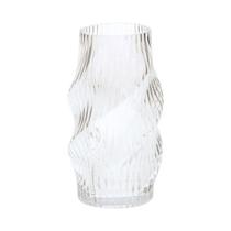 Vaso De Vidro 28x17cm Transparente 19380 Mart Vaso De Vidro 28x17cm Transparente 19380 Mart