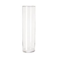 Vaso de Vidro Alto 62x21cm Transparente
