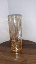 Vaso de Vidro Âmbar diametro 6,1 x 25 CMCm de altura Ambar Design Moderno e Sofisticação Vaso de Vidro Âmbar diametro 6,1 x 25 CMCm de altura Ambar Design Moderno e Sofisticação