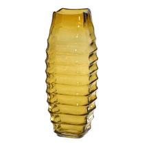 Vaso de Vidro Berenice 13cm ambar Espressione