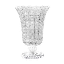 Vaso De Vidro Bohemia Decorativo 1,1L