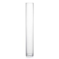 Vaso de Vidro Cilindro Alto e Pesado WGVI - Transparente e de Alta Qualidade Vaso de Vidro Cilindro Alto e Pesado WGVI - Transparente e de Alta Qualidade