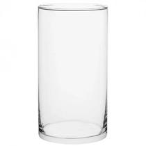 Vaso de vidro Cilindro Grillo 15x30 Vaso de vidro Cilindro Grillo 15x30