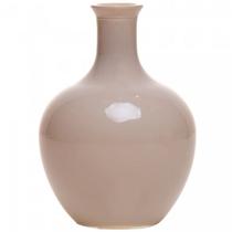 Vaso de vidro cinza Dália Lyor 11x7,5