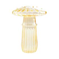 Vaso De Vidro Colorido Em Forma De Cogumelo Para Decoração De Interiores, Vários Estilos Disponíveis