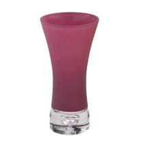 Vaso de Vidro Colors rosa 25cm Espressione
