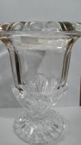 Vaso de Vidro Cristal Luxo Athenas 20cm altura 1007