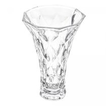 Vaso De Vidro Diamond 15cm X 25cm Lyor