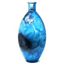 Vaso de Vidro Estampado Abstrata Flores Arranjos Decorativo Escritório Sala Aparador Centro Mesa Enfeite Decoração 60cm