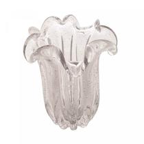 Vaso de Vidro Flat Italy Transparente 18x21cm 29023 - Wolff Vaso de Vidro Flat Italy Transparente 18x21cm 29023 - Wolff