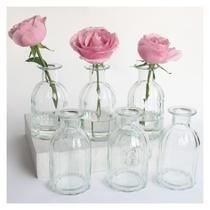 Vaso de vidro HANIHUA Bud, conjunto de 6 para flores