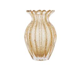 Vaso de Vidro Italy 15,5 x 23,5 cm Ambar Lyor