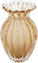 Vaso de Vidro Italy Âmbar 15 x 23,5cm - Lyor
