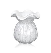 Vaso De Vidro Murano Trouxinha Veneza 12x14cm - Jolitex