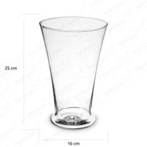 Vaso de Vidro para Decoração Barcelona Grande 25x16 Vaso de Vidro para Decoração Barcelona Grande 25x16