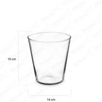 Vaso de Vidro para Decoração Hungria 15x14