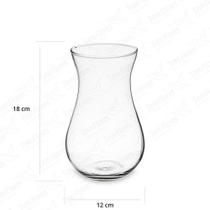 Vaso de Vidro para Decoração Portugal Pequeno 18x12