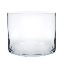 Vaso de vidro para flores Royal Imports, cilindro de 15 cm de altura, transparente Vaso de vidro para flores Royal Imports, cilindro de 15 cm de altura, transparente