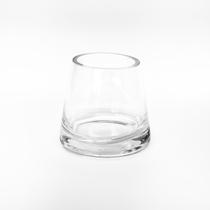 Vaso de Vidro Pequeno Meio Cone Decorativo Copo Objeto de Decoração Enfeites Centro de Mesa Flores Arranjos Aquário 10cm Vaso de Vidro Pequeno Meio Cone Decorativo Copo Objeto de Decoração Enfeites Centro de Mesa Flores Arranjos Aquário 10cm