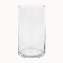 Vaso de Vidro Resistente 15x10 Decorativo Plantas Arranjos Eventos Sala Mesa Escritório