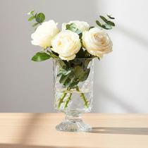 Vaso de Vidro Seleto Ideal para Flores e Decoração 18cm