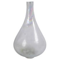 Vaso de vidro soprado à mão branco Vickerman Vaso de vidro soprado à mão branco Vickerman