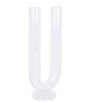 VASO DE VIDRO TRANSPARENTE 29,5x11 CM GRILLO