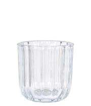 Vaso de vidro transparente 9x9 cm grillo