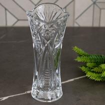 Vaso de vidro tulipa decorativo para flor artificial alto decorado vasinho arranjo