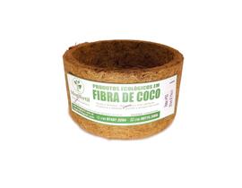 Vaso de xaxim fibra de coco ecologico n2 diametro 17cm Gold Plant