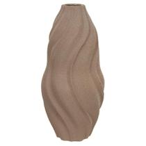 Vaso decor curvas ceramica terracota 45cm florarte - Flor Arte Vaso decor curvas ceramica terracota 45cm florarte - Flor Arte