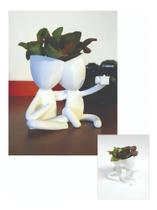 Vaso Decor Robert Casal Selfie Plantas Suculentas 13 cm