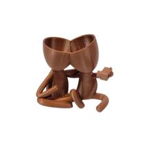 Vaso Decor Robert Casal Selfie Plantas Suculentas Bronze 13 cm