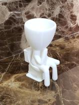 Vaso Decor Robert Plant Banheiro Suculentas Branco Vaso Decor Robert Plant Banheiro Suculentas Branco