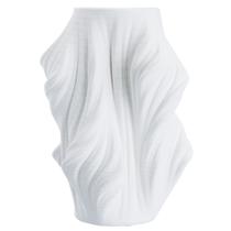 Vaso Decora Escritório Planta Off-White Cerâmica Rafimex