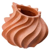 Vaso Decora Sala Moderno Terracota Poli-Resina Rafimex Vaso Decora Sala Moderno Terracota Poli-Resina Rafimex