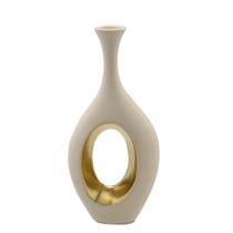 Vaso Decoração Abstrata Grande Moderno Aparador Luxo Casa