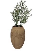 Vaso Decoração Praiana Cor Areia Natural 3D