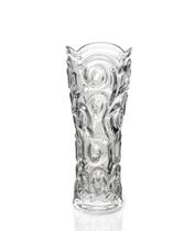 Vaso Decoração Vidro Cristal Quality Glassware Círculos - Casita