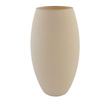 Vaso Decoração Vidro Romeu Pequeno Casa Flores Artificiais Estilo Sala Luxo Cor Nude Fosco 50-80500 - Cristais Parisienses