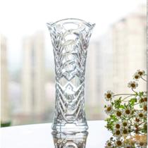 Vaso Decorativo 17cm em Vidro Lapidado Elegante Resistente Sortido Vaso Decorativo 17cm em Vidro Lapidado Elegante Resistente Sortido