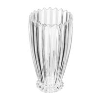 Vaso decorativo 22 cm de cristal transparente Geneva Wolff - 61742